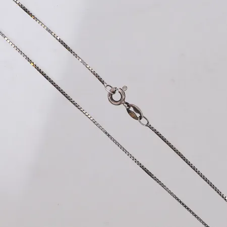 Kedja Venezia, längd 38cm, bredd 0,9mm, silver 925/1000 Vikt: 1,6 g