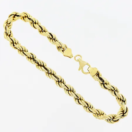 Armband Cordell, ihålig länk, defekter, 18K Vikt: 8,6 g