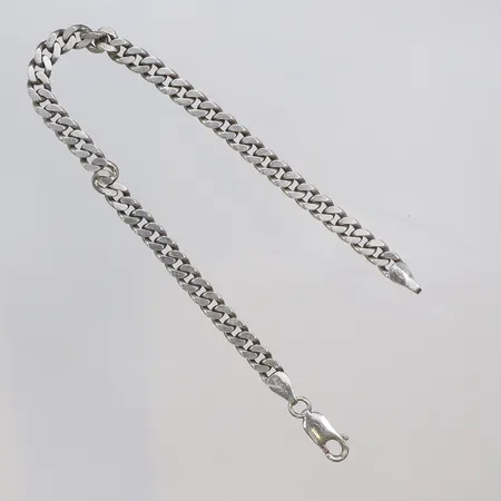 Armband Pansar, längd 20,5cm, bredd 5mm, silver, 925/1000 Vikt: 12,1 g