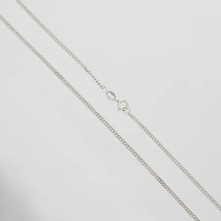 Kedja, Pansar, längd: 42,1cm, bredd: 2mm, silver, 925/1000 Vikt: 5 g