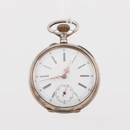 Fickur, ej funktionstestat, diameter ca 5 cm,silver.. Vikt: 0 g