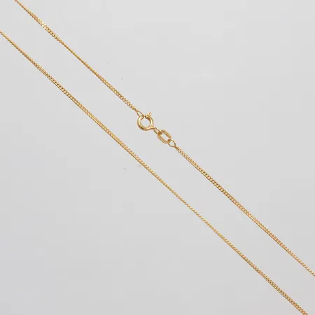 Kedja Pansar, längd ca 42cm, bredd 1,2mm, 9K