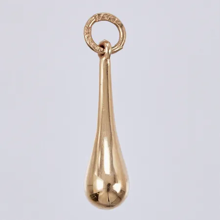 Hänge längd ca 20mm, bredd ca 1-5mm, NSE, 18K Vikt: 0,5 g