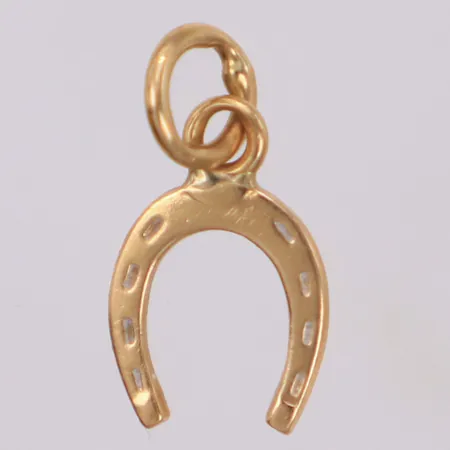 Hänge hästsko, längd 15mm, bredd 7,4mm, 18K Vikt: 0,4 g