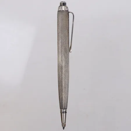 Penna, längd 12cm, blyerts, Tjeckoslovakien, troligen Prag, silver 900/1000 Vikt: 18,9 g