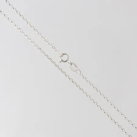 Kedja Ärtlänk, ca 50,5cm, bredd 1,5mm. 925/1000 silver Vikt: 1,9 g