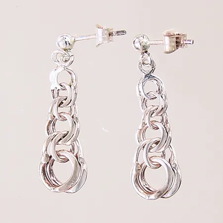 Ett par örhängen Bismarck, 23x8mm, silver 925/1000 Vikt: 2,2 g