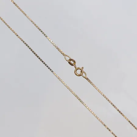 Halskedja Venezia, längd 60cm, bredd 1mm, 18K Vikt: 5,9 g