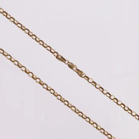 Kedja, Ärtlänk, 59cm, bredd 3,7mm, 14K Vikt: 6,8 g