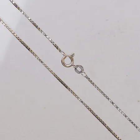 Kedja Venezia, längd 39cm, bredd 1,2mm, vitguld, 18K Vikt: 3,6 g