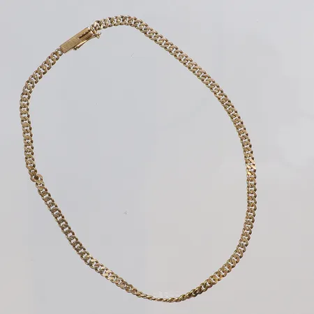 Armband Pansar 19,5cm bredd 2mm 18K Vikt: 3,4 g