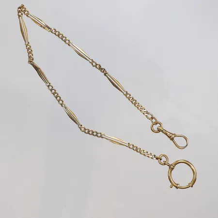 Fickurskedja, 29cm, 18K Vikt: 11,6 g