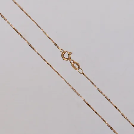 Kedja Venezia, längd 37cm, bredd 0,8mm, 18K  Vikt: 1,6 g