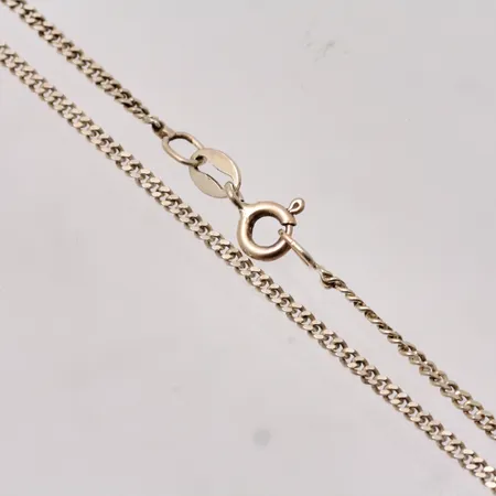 Kedja i silver, 43cm, Pansar, bredd 1,6mm, 925/1000, vikt 2,83g.