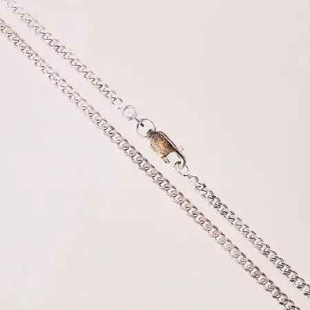 Kedja Pansar, längd 45cm, bredd 3mm, silver 925/1000 Vikt: 9 g