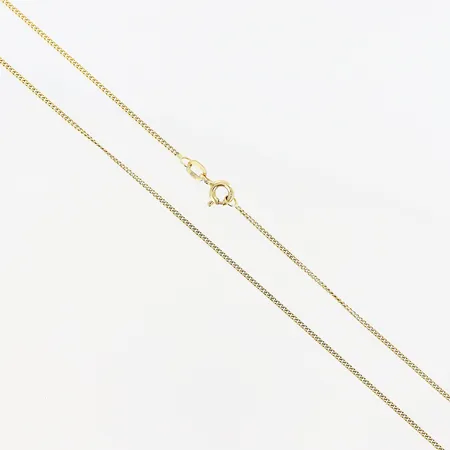 Kedja Pansar, 41cm, bredd 1mm, 18K Vikt: 2,4 g