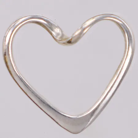 Hänge hjärta, längd 17,7mm, bredd 19,4mm, GHA, silver 925/1000 Vikt: 1,1 g