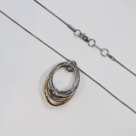 Halscollier, Calvin Klein, 51cm, bredd 1-39mm, metall,