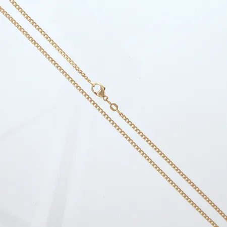 Kedja Pansar längd 49,5cm, bredd 2,20mm, 18k  Vikt: 8,5 g