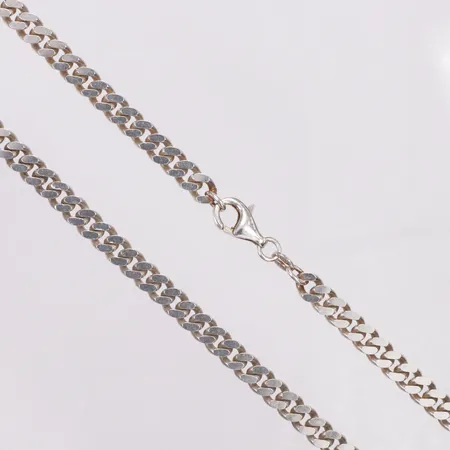 Kedja, Pansar, 48cm, bredd 5,6mm, Guldfynd, 925/1000 silver  Vikt: 34,2 g