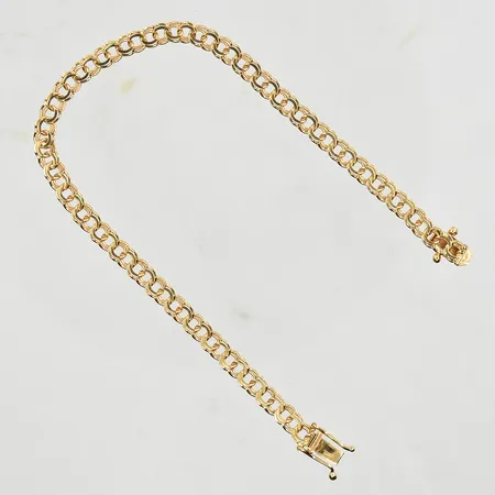 Armband Bismarck, längd 18½ cm, bredd 4 mm,  Vikt: 6,4 g