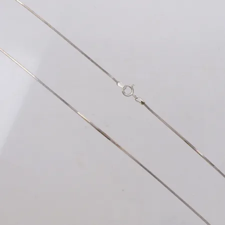 Kedja, längd 42,5cm, bredd 1mm, silver 925/1000 Vikt: 4,7 g