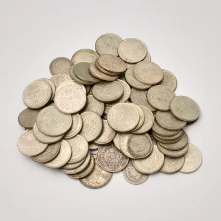 88st mynt i silver, vikt 1193,5g.