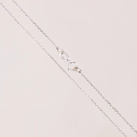 Kedja Ankar, längd 48cm, bredd 1,2mm, vitguld, 18K Vikt: 1,7 g