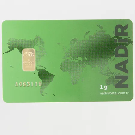 Tacka, Nadir Gold, srn: A083110, plomberad, 24K, 1,0g.