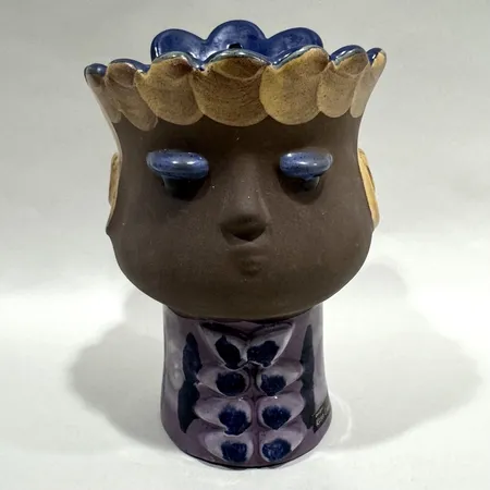 Ytterfoder, Rosa Ljung, höjd 20cm, keramik  Skickas med paket.