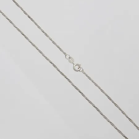 Kedja, längd: 41,2cm, bredd: 1,5mm, silver, 925/1000 Vikt: 3,5 g