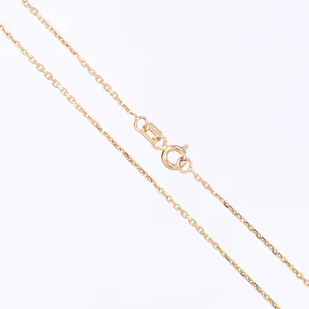 Kedja, längd 42cm, bredd 1mm, 14K Vikt: 2,2 g