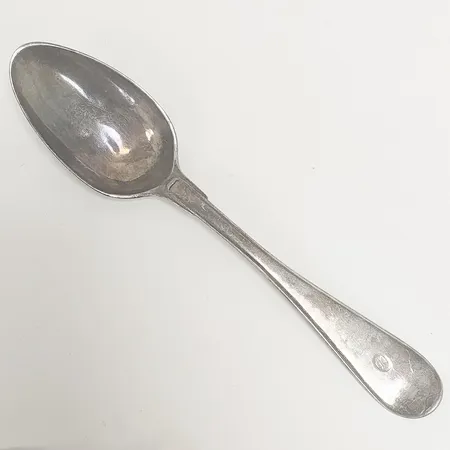 Sked, längd: 215mm, Pehr Zethelius, Stockholm, 1795, silver Vikt: 77,7 g