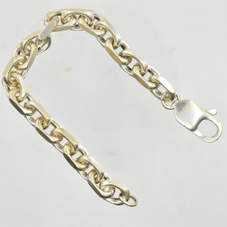 Armband Ankar, längd 24½ cm, bredd 11 mm, 925/1000 silver. Vikt: 92,4 g