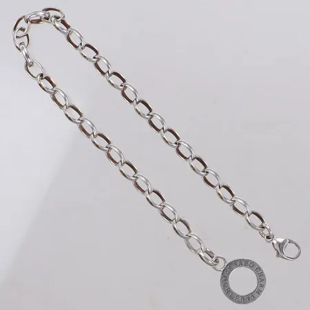 Armband, Thomas Sabo Charm Club, längd 20,5cm, bredd 5,1mm, silver 925/1000 Vikt: 8,4 g