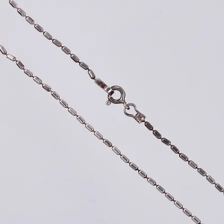 Kedja, längd: ca 51cm, bredd: ca 1mm, 925/1000, silver Vikt: 4,2 g