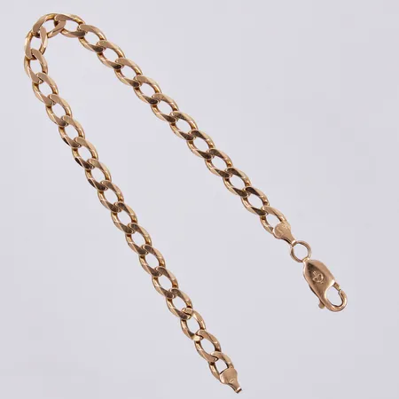 Armband pansar, längd ca 18cm, bredd ca 5mm, Balestra, 18K Vikt: 8 g