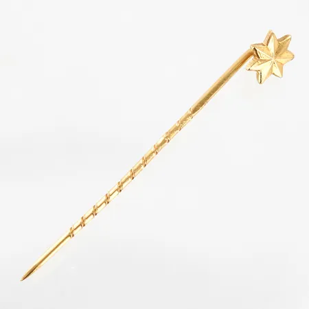 Hattnål, 4,2cm, 18K Vikt: 0,7 g