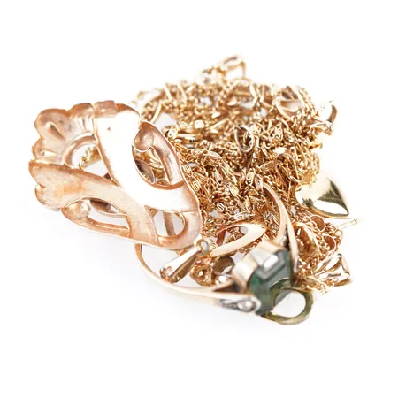 Diverse guld, 18k Vikt: 14,5 g