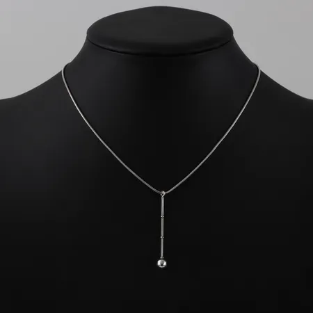 Halssmycke ormkedja, längd 40cm, silver Vikt: 5,4 g