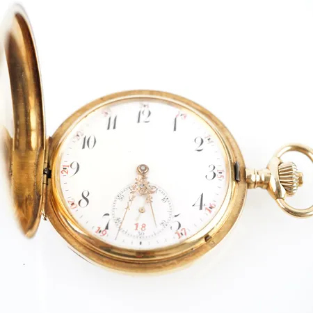 Fickur osignerat, Ø53mmgravyr och monogram, fungerar, bruttovikt 103,2gr