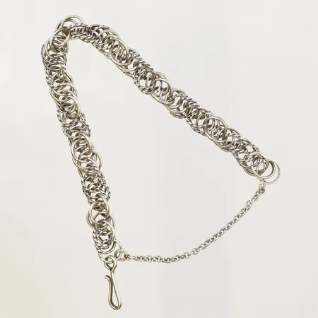 Armband, Kalevala Koru, längd: 20cm, bredd: 3 - 9 mm, säkerhetskedja, 925/1000 silver. Vikt: 19,6 g