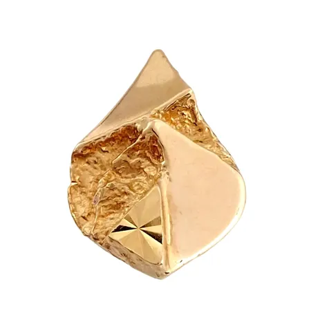Hänge, 18K guld, Svenskt Guldsmide Ab (SGS), svensk kontrollstämpel, storlek 11x16 mm, fint skick Vikt: 1,3 g