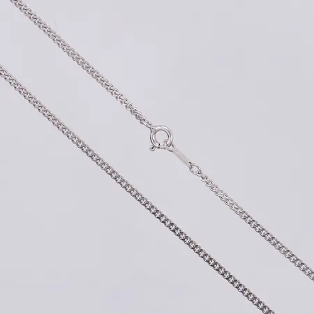 Kedja Pansar, längd ca 59,5cm, bredd ca 2mm, 925/1000 silver Vikt: 6,6 g