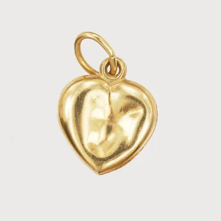 Hänge, defekt, buckligt, 18K Vikt: 0,3 g