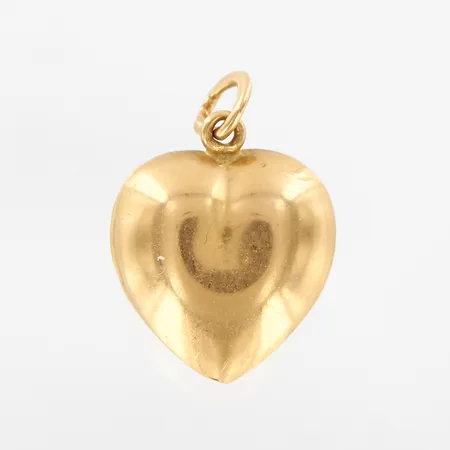 Hänge hjärta, 7x13mm, 18K Vikt: 0,7 g