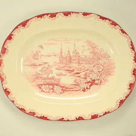 Uppläggningsfat, Rörstrand Bengali, 33 x 45,5cm Vikt: 0 g Skickas med postpaket.