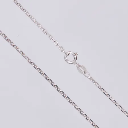 Kedja ankarlänk, längd: ca 80cm, bredd: ca 2mm, 925/1000 Silver  Vikt: 7,9 g