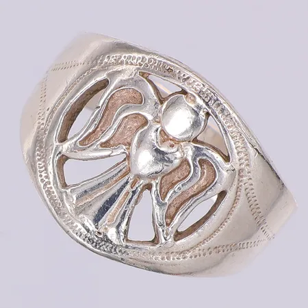 Ring, ängel, stl 19, Tornedalens Hantverk, 925/1000 silver Vikt: 5,7 g