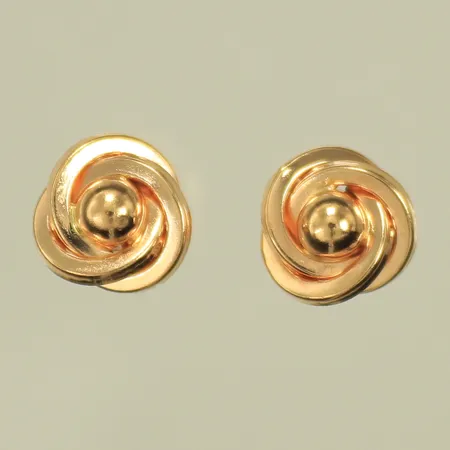 Örhängen, Ø 9mm, 18K, 1,2g Vikt: 1,2 g